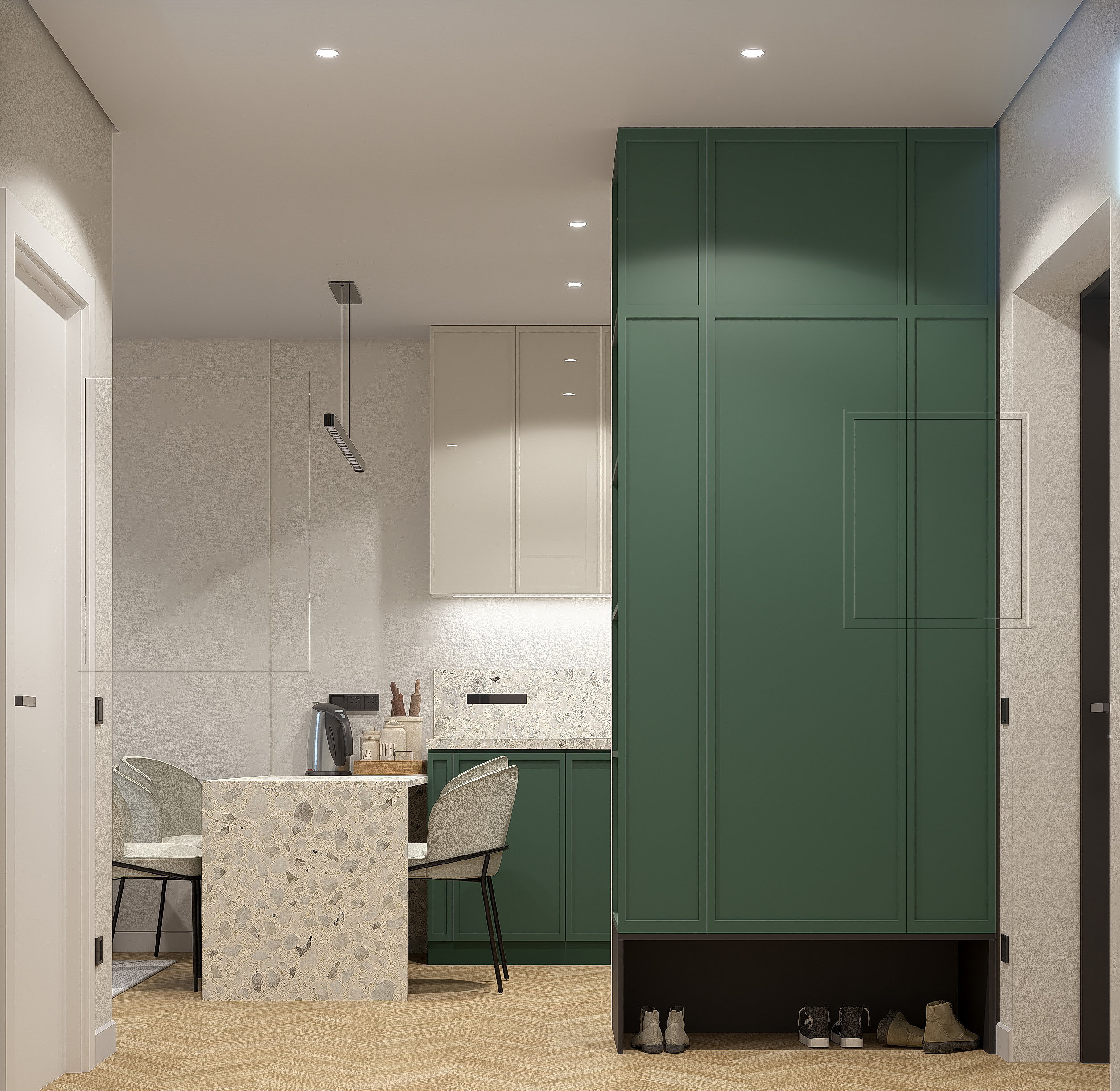 планировка квартиры № 80