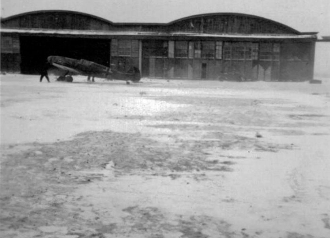 Старый аэропорт Брянска во время Великой Отечественной войны