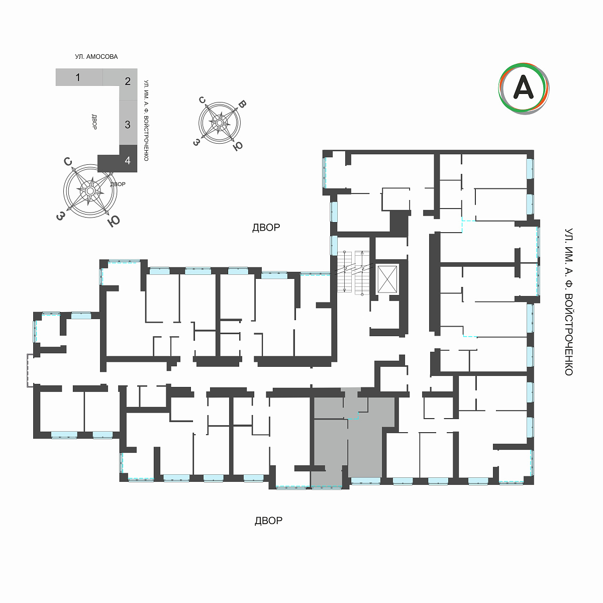1-комн. 38.61 м²