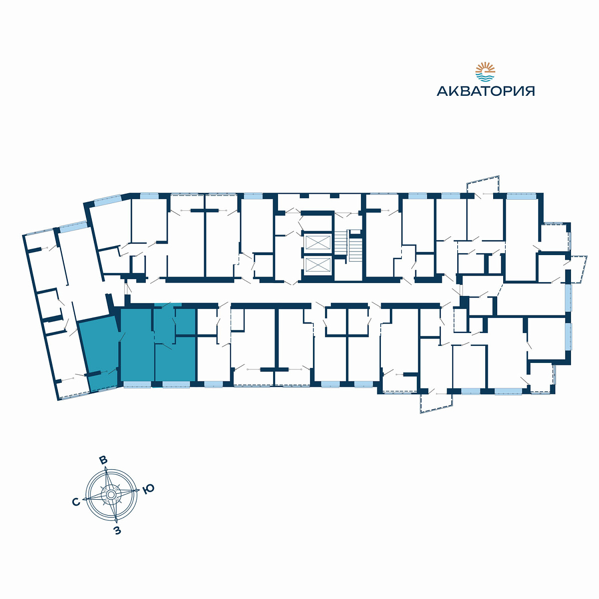 2-комн. 58.12 м²