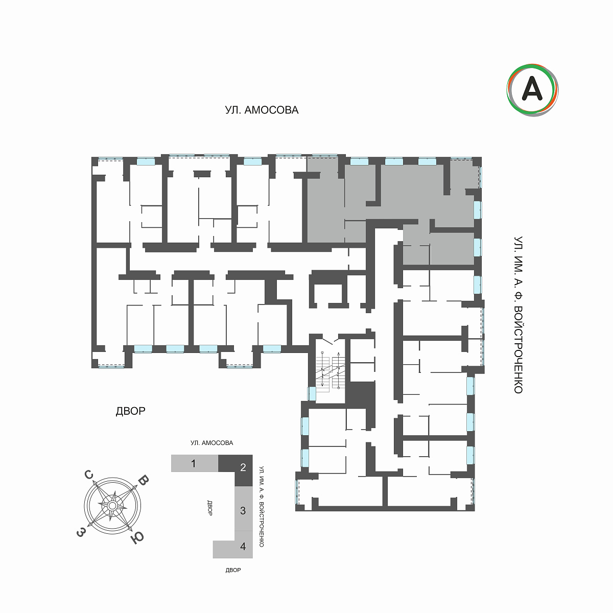 3-комн. 106.44 м²