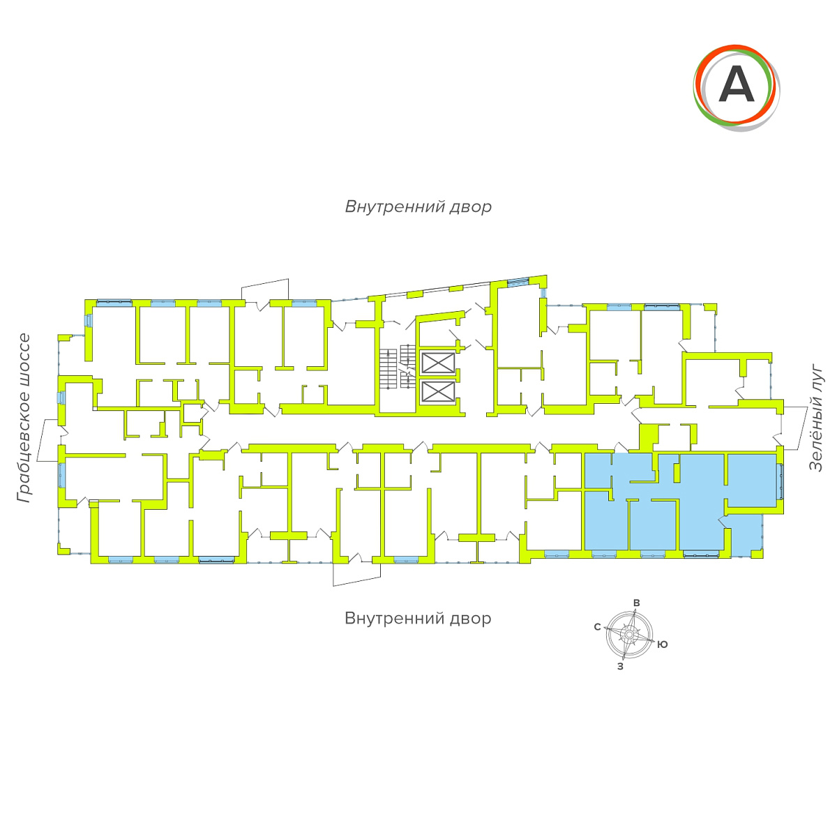 3-комн. 74.87 м²