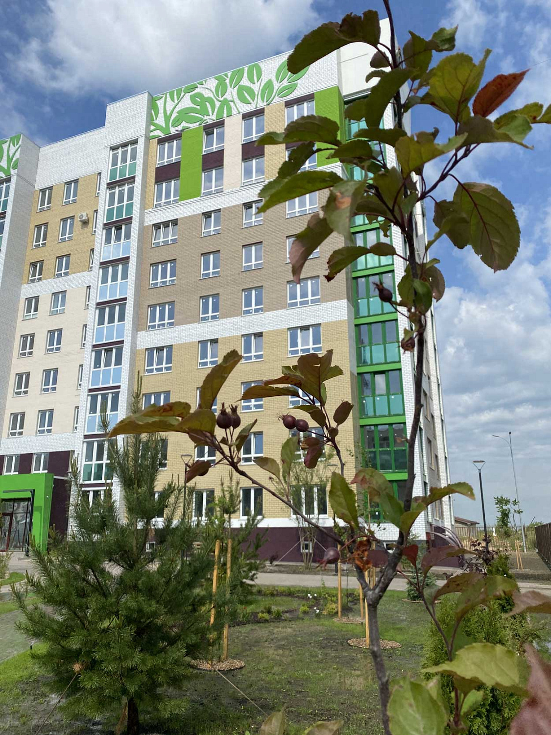 Преобразился двор ЖК «Атмосфера в парке»