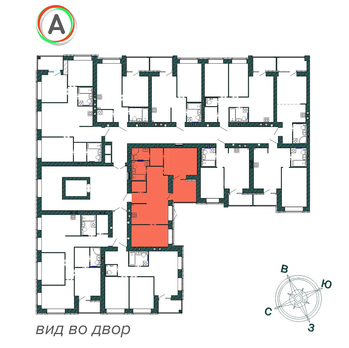 2-комн. 67.58 м²
