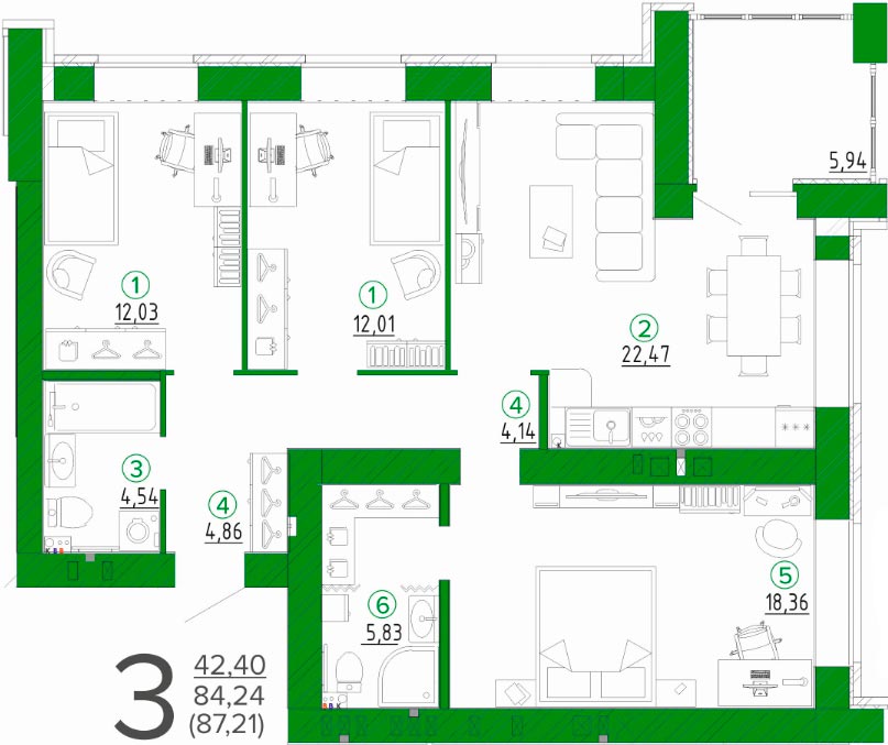 SMART-планировка квартиры